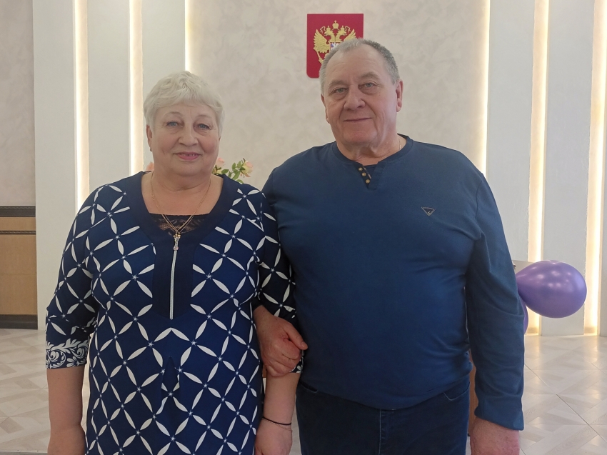 Супруги из Могочи отпраздновали золотой юбилей